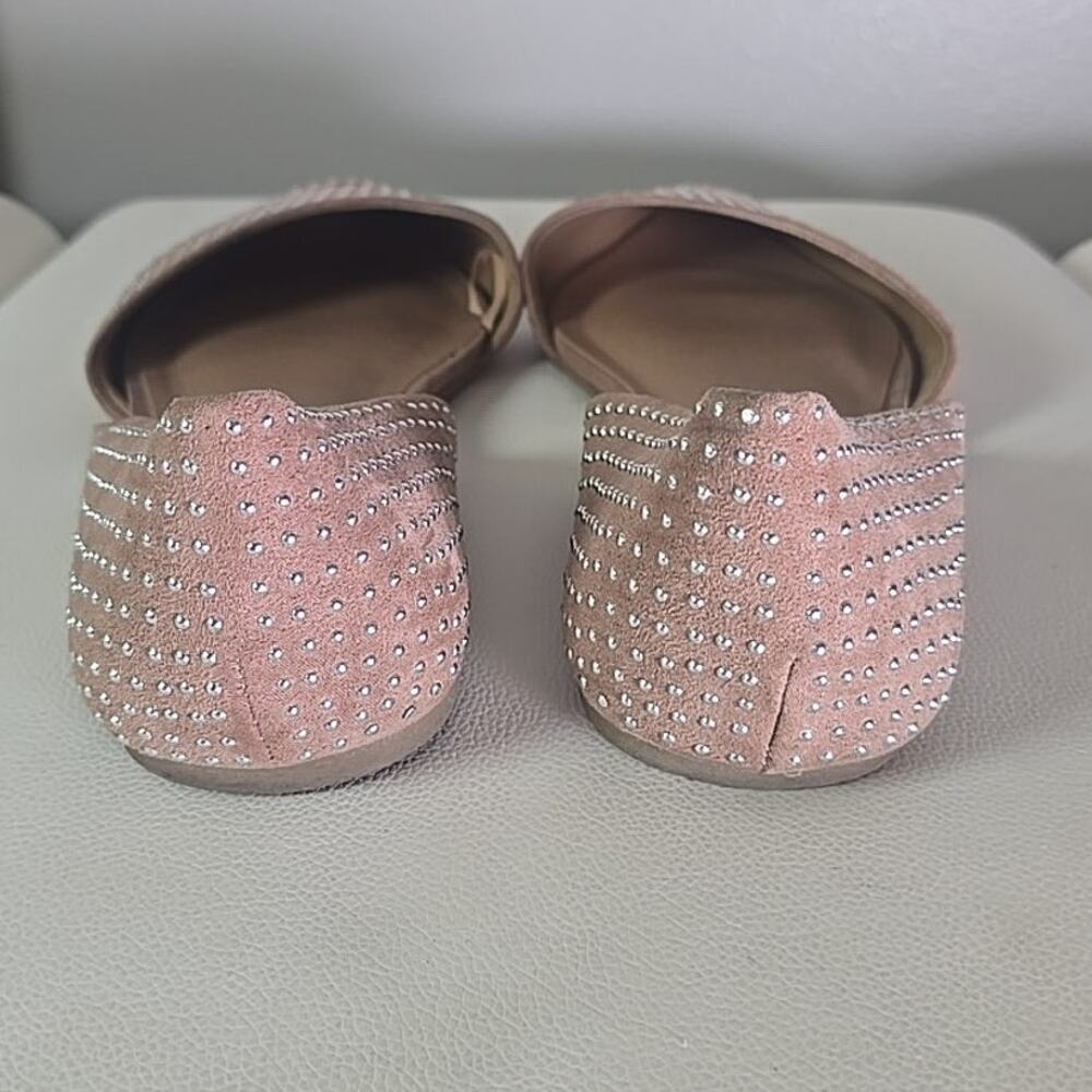 Torrid Pink Rhinestone Pointed-Toe Flats - Picture 4 of 8